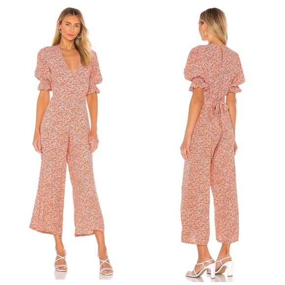 Faithfull the Brand Pants - Faithfull the Brand Revolve Mathiola Floral Anika Jumpsuit Women’s 2